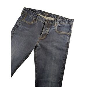 Scotch & Soda Ralston Mens Blue Denim Jeans Button Fly Amsterdam Blauw‎ 35x31